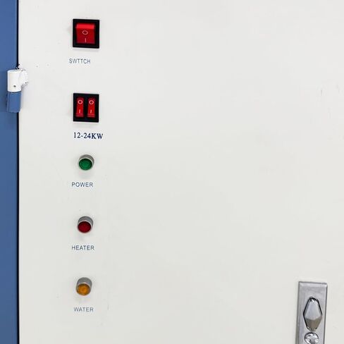 Steam Bottle Sleeve Label Shrinking Machine Bottle Sleeve Shrink Wrap Machine 5.6ft Steam Heat Bottle Label Shrink Equipment Automatic Sleeve Labeling with 24kw Generator, AC220V in Kuwait