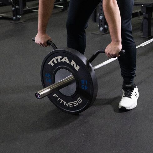 Titan Fitness Straight Landmine Handles with Rubber Grip in Kuwait