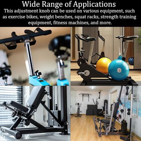 2 Pcs M16 Pull Pin Knob, Universal M16 Adjustment Release Pull-up Spring Knobs, Exercise Bike Pull Pin Spring Knob Replacement, Screw Replacement Parts for Fitness Equipment in Saudi Arabia