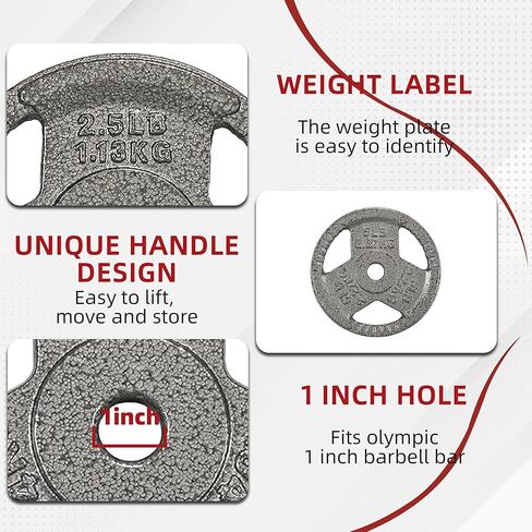 Fitvids Standard Barbell Weight Plates and Bar Set Olympic Bar for Weightlifting in Saudi Arabia