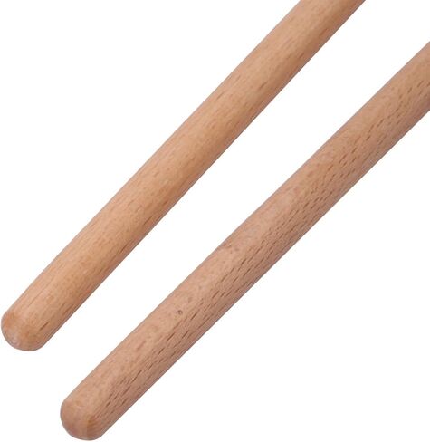Timpani Mallets 2Pcs, Solid Wood Snare Drum Mallet, Portable Snare Drum Sticks Easy to Use, Suitable for Percussion Instrument Accessories, 1.3 x 15.3in in Kuwait