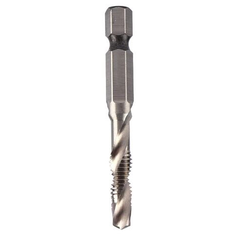 BAFOVY M6 HSS Hex Shank Drill & Tap Taper Bits جزء أداة كهربائية للمعادن الناعمة والألومنيوم والحديد مع نقطة تمركز ذاتية، معالجة خطوة واحدة، مناسبة للحفر والتنصت والقطع in Saudi Arabia