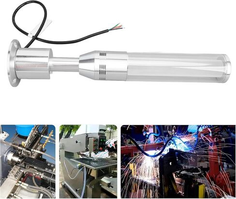 DC 24V 3 أضواء المكدس ColorTower مع ذراع ضوء قابل للتعديل 90 درجة، عمود مصابيح برج عالية السطوع لآلة ورشة العمل، أضواء إشارة التحذير الصناعية in Saudi Arabia