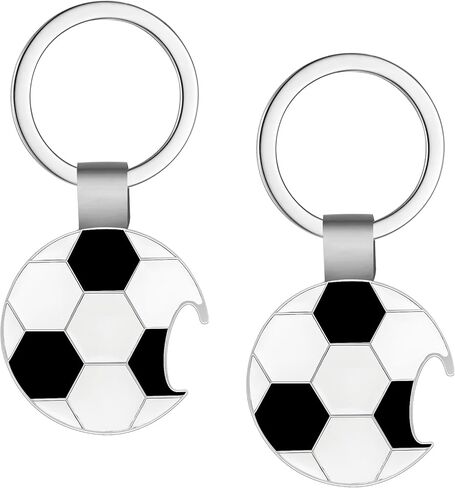 Soccer Bottle Opener Keychain - Premium Zinc Alloy Football Fan Gift with Pull Tab Design, Sports Souvenir for Beer Parties, Game Day & Soccer Enthusiasts (2026 Cup) in Saudi Arabia
