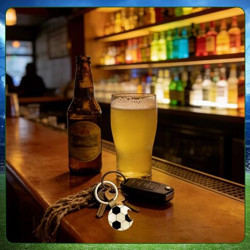 Soccer Bottle Opener Keychain - Premium Zinc Alloy Football Fan Gift with Pull Tab Design, Sports Souvenir for Beer Parties, Game Day & Soccer Enthusiasts (2026 Cup) in Saudi Arabia