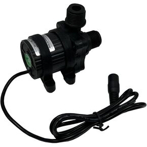 SHYSKY DC40F-1240 Micro Brushless DC Water Pump 12V 14W, 206GPH 13ft, Waterproof, 1/2 inch threaded ports, Safe Low Noise Stable Long-term Work, Submersible or Land Use, For Small cooling, gardening in Kuwait