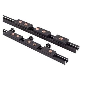 دليل خطي مدمج ثنائي المحور باللون الأسود مقاس 28 مم كتلة السكك الحديدية ذات المحور البصري مسار التصوير الفوتوغرافي آلات النجارة (عجلة SGB10-3، 600 مم) in Kuwait