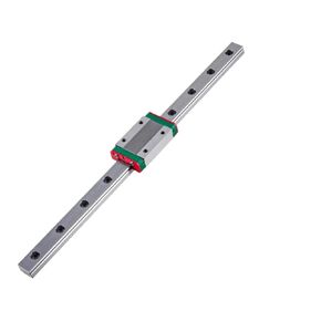 1 قطعة MGN12 MGN15 MGN9 شريحة السكك الحديدية الخطية المصغرة 150 200 250 300 400 500 600 مم دليل خطي + كتلة واحدة (MGN9H، 350 مم) in Kuwait