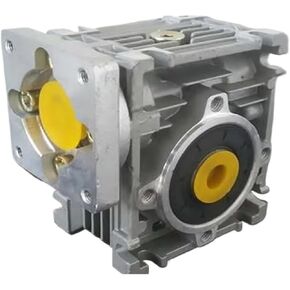 Speed Reducer 5:1 to 80:1 Worm RV030 Gearbox with Shaft Sleeve Adaptor for 8mm Input of Nema 23 Motor(Ratio 30 to 1) in Kuwait