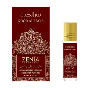 زيت عطري زينيا نور الحياة - 6 مل / 0.2 أونصة | زيت عطري منعش برائحة المسك الزهري يدوم طويلاً وخالي من الكحول مع الحمضيات والياسمين والصبار والعود. in Kuwait