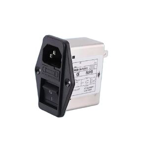 مرشح طاقة مقبس التيار المتردد أحادي الطور 220 فولت مفتاح الصمامات CW2B-6A/10A-T (CW2B-6A-T 003 مع مصباح) in Saudi Arabia