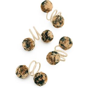 مجموعة خواتم مناديل القصبة النسائية من كيم سيبرت مكونة من 4 قطع in Kuwait