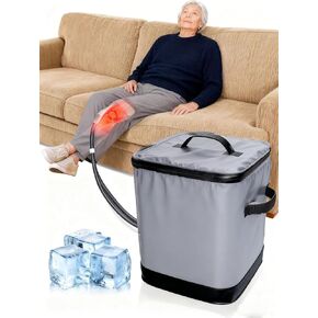 نظام العلاج البارد بآلة العلاج بالثلج، نظام ضغط بارد قابل للبرمجة مع مضخة هادئة، وحدة محمولة للذراع والكاحل والفخذ ومفاصل الساق in Kuwait