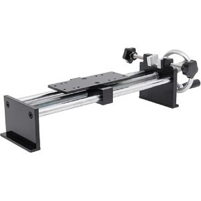 حامل اختبار قوة الدفع والسحب 500N، حامل اختبار التوتر الحلزوني الأفقي اليدوي مع مشبكين قابلين للتعديل، 220 مم، أسود، 1 in Kuwait