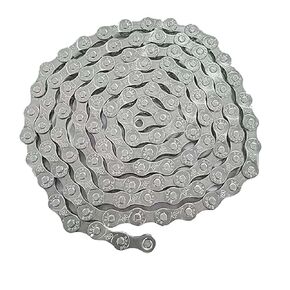 6/7/8 Speed Universal Bicycle Chain, Silver Nickel Plated Rust Resistant Bicycle Chain for Mountain Bicycle and Road Bicycle in Saudi Arabia