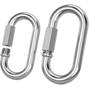 304 حلقة توصيل سريعة بيضاوية من الفولاذ المقاوم للصدأ M3.5M4M5M6M8 ~ M12(M12-(1 قطعة)) in Kuwait