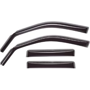 WeatherTech Custom Fit Side Window Deflectors for Toyota Corolla, Corolla Hybrid - (84952IM), Front & Rear Set - Dark Tint in Kuwait
