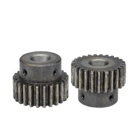 Steel Heavy Duty Motor Pinion Gear 1pcs Spur Gear 1.5 Module-26T/27T Bore Size 8/10/12/14/15/16mm Motor Carbon Steel High Frequency(1.5M27T-Bore 12 mm) in Saudi Arabia