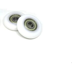 4 Pieces 8mm Inner Diameter 40mm Rowing Machine seat Rollers 8x40x10mm BSR62840-10 POM Coated Round Wheel Ball Pulley in Kuwait