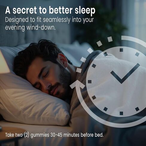 صمغ عضوي من Sunsoil Better Sleep، خالي من الميلاتونين، أشواغاندا، عضوي معتمد من وزارة الزراعة الأمريكية، نباتي، خالي من الغلوتين، دعم النوم in Saudi Arabia