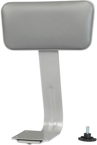 مقعد بيمبرلي مبطن بارتفاع 24-30 بوصة من الفولاذ والفينيل قابل للتعديل، مقعد دوار رمادي شديد التحمل مع مسند ظهر، أبعاد 16 × 16 بوصة، سعة وزن 300 رطل، مختبر حديث أو استخدام في الفصل الدراسي in Kuwait