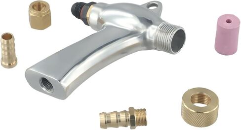 مجموعة أدوات تفجير الرمل، معدات السفع الرملي الأساسية، مجموعة أدوات تفجير الرمل مع 5 فوهات سيراميك لأداة تفجير الرمل in Kuwait