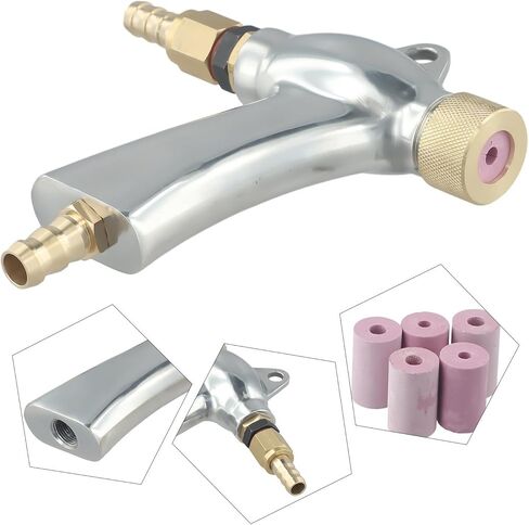 مجموعة أدوات تفجير الرمل، معدات السفع الرملي الأساسية، مجموعة أدوات تفجير الرمل مع 5 فوهات سيراميك لأداة تفجير الرمل in Kuwait