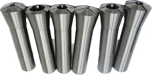 JET R-8 Collet Set, 1/8" - 3/4" (8ths) (CS-R8) in Saudi Arabia