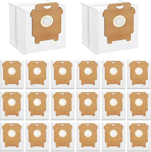 Plus 405 Dust Bags for iRobot Roomba 105 Vac, 104, 105 Combo, Plus 405 (G181)(G185) Plus 504 Vac, Plus 505, Max 705 Combo Replacement Vacuum Bags, Large Capacity Disposable Dust Bags 10Pack in Saudi Arabia
