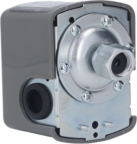 Oumefar Water Pressure Control Switch, Pressure Switch Female Thread NPT 3/8 Inch 0.14-0.28MPa High Strength 220V AC for Home in Saudi Arabia