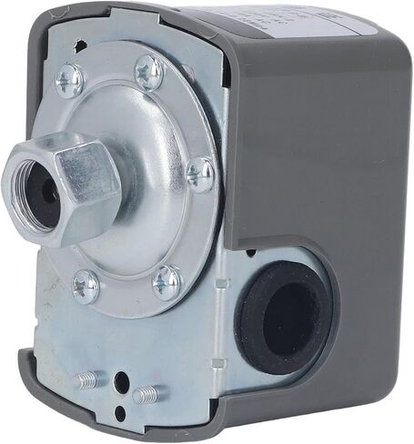 Oumefar Water Pressure Control Switch, Pressure Switch Female Thread NPT 3/8 Inch 0.14-0.28MPa High Strength 220V AC for Home in Saudi Arabia