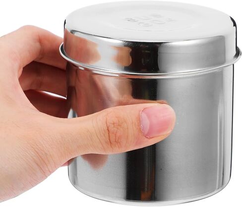 COHEALI Stainless Steel Container Stainless Steel Rustproof Dressing Jar Unguent Storage Can Gauze Holder for Hospital Coffee Container in Saudi Arabia