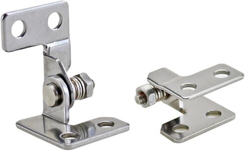304 Stainless Steel Damping Hinge Adjustable Torque Pivot for Equipment Arbitrary Stop Device 1Pcs(DP039-L-1.0N.m) in Saudi Arabia