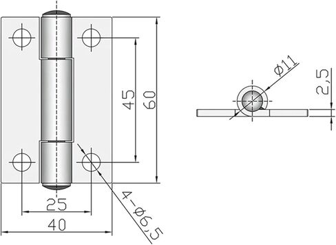 304 Stainless Steel Cabinet Door Flat Open Folding Hinge Thickened Industrial Motor Automation Equipment 1Pcs in Saudi Arabia