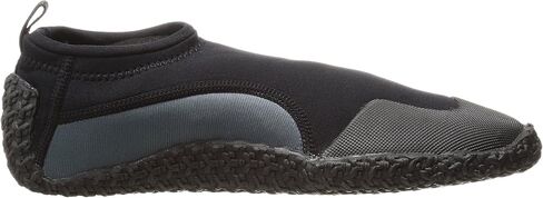 O'Neill Men's Reactor 2mm Wetsuit Reef Boot, Water Shoe, Anatomical Fit with Round Toe, Durable Rubber Sole for Surfing, Paddleboarding, Snorkeling, Black/Coal, 9 in Saudi Arabia