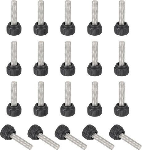 meccanixity 20 pcs thumbscrew متمة ، M3 × 6 مم شاشة التثبيت مسامير الذراع مقبض الصلب مقبض المقبض السيب in Kuwait