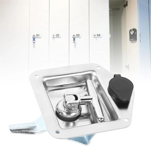 الفولاذ المقاوم للصدأ للطي T شكل مقبض قفل T مقبض لشاحنة مقطورة المركبات الهندسية T شكل مقبض قفل للشاحنة in Kuwait