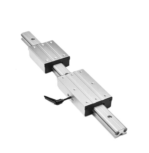عمود السكك الحديدية الخطي المزدوج الخارجي بطول 100-1000 مم مع بكرة قضبان النجارة المنزلقة (عجلة LGB8-100mm-6، 100 مم) in Kuwait