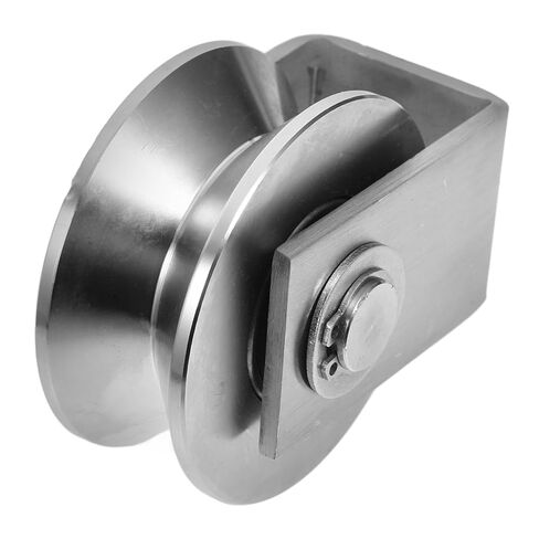 Zerodeko Stainless Steel Wire Rope Pulley Lift Pulley Wheel Ball Bearing Rollers Cable Rope Attachment in Saudi Arabia
