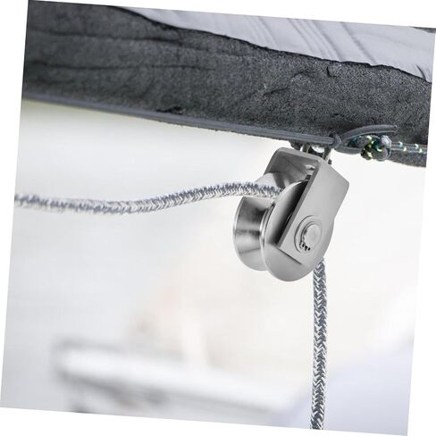 Zerodeko Stainless Steel Wire Rope Pulley Lift Pulley Wheel Ball Bearing Rollers Cable Rope Attachment in Saudi Arabia