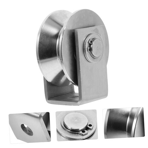 Zerodeko Stainless Steel Wire Rope Pulley Lift Pulley Wheel Ball Bearing Rollers Cable Rope Attachment in Saudi Arabia