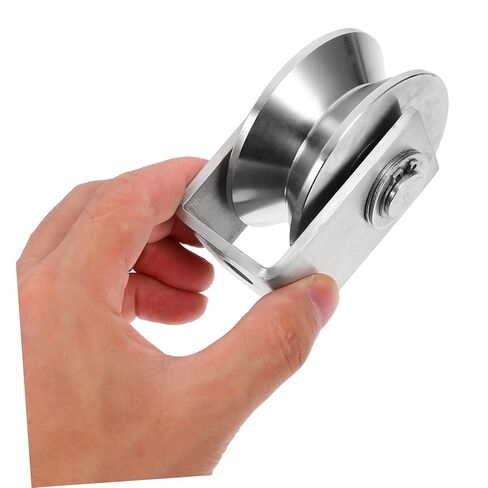 Zerodeko Stainless Steel Wire Rope Pulley Lift Pulley Wheel Ball Bearing Rollers Cable Rope Attachment in Saudi Arabia