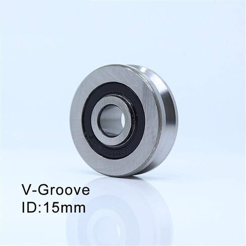 TMP1105 544162 V محمل كروي مختوم 15x40x16 15x45x11 مم محامل عجلة البكرة V5/2.2 V8/4 محامل توجيه المسار Rlooer (154511V8 4 2 قطعة) in Kuwait
