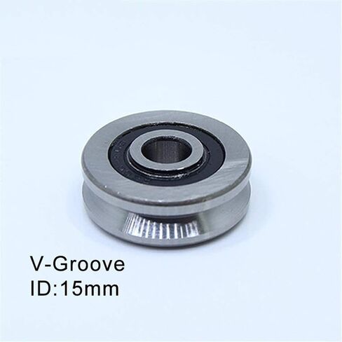 TMP1105 544162 V محمل كروي مختوم 15x40x16 15x45x11 مم محامل عجلة البكرة V5/2.2 V8/4 محامل توجيه المسار Rlooer (154511V8 4 2 قطعة) in Kuwait