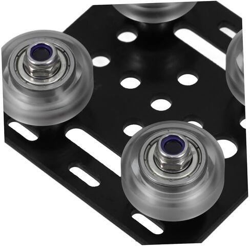 Cabilock Heavy Duty V Wheel Plate for Series Aluminum Profiles Reliable Pulley System with Easy Installation for Enhanced Performance CNC Machines and European Standard Applications in Saudi Arabia