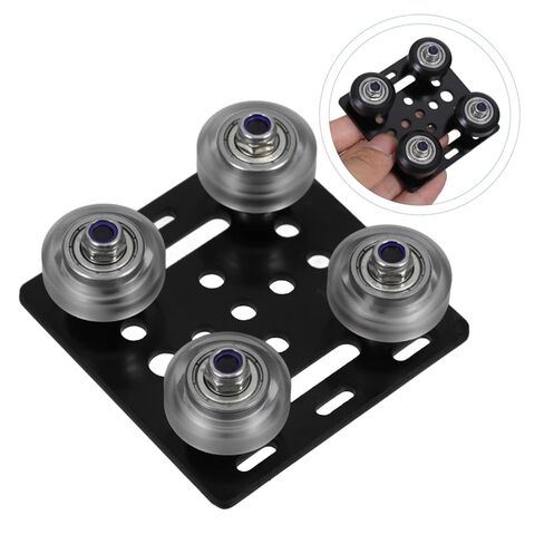 Cabilock Heavy Duty V Wheel Plate for Series Aluminum Profiles Reliable Pulley System with Easy Installation for Enhanced Performance CNC Machines and European Standard Applications in Saudi Arabia