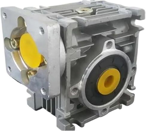 Speed Reducer 5:1 to 80:1 Worm RV030 Gearbox with Shaft Sleeve Adaptor for 8mm Input of Nema 23 Motor(Ratio 30 to 1) in Kuwait