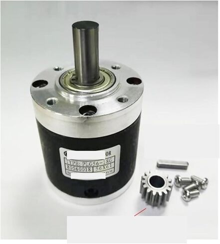 Speed Reducer Planetary 56mm Ratio 47 52 55 65 72 77:1 Round Input Flange for DC Motor Shaft Diameter 6mm or 6.35mm or 8mm(77 to 1,6.35mm) in Kuwait
