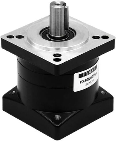 Speed Reducer Planetary PX80 Suit for Nema32 80 servo Motor Ratio 3/4 / 5/6 8 Input Hole 19mm 6mm Key Output 16mm with 5mm Gearbox(8) in Kuwait