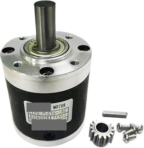 Speed Reducer 56mm Planetary Ratio 3.6: 1/4.25: 1 Round Input Flange for DC Motor Shaft Diameter 6mm or 6.35mm or 8mm(4.25 to 1,8mm) in Kuwait